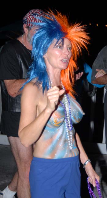Body Painting 2006 photo - Duval Street, Key West